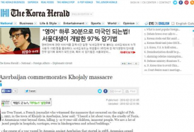 `Azerbaijan commemorates Khojaly Genocide` - The Korea Herald